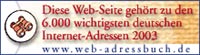 Autokiste gehrt zu den 6.000 wichtigsten deutschen Internet-Adressen 2004