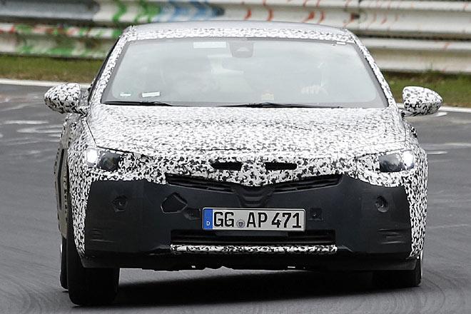 Opel testet den nchsten Insignia auf dem Nrburgring