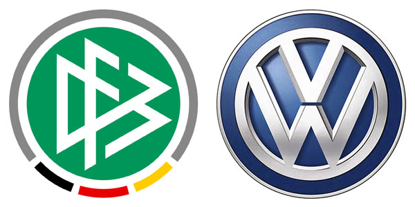 Fuball-Sponsoring: VW gewinnt National-Duell
