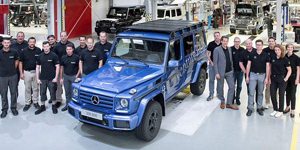 Mercedes G-Klasse feiert Produktionsjubilum