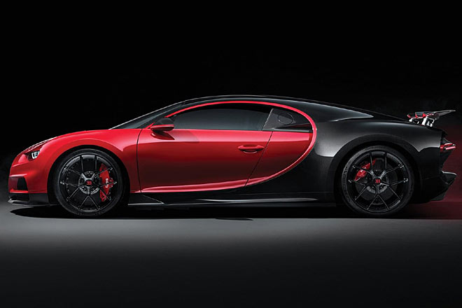 Mit dem neuen Optikpaket kostet der Bugatti Chiron Sport 2.980.000 Euro – netto