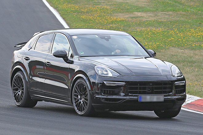 Auch Porsche werkelt an einem Coup-SUV hnlicher Dimension, aber natrlich anderer Preisklasse