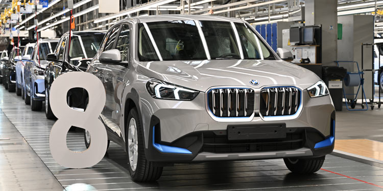 BMW feiert Produktionsjubilum in Regensburg
