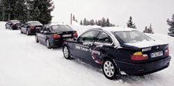 Teilnehmer beim BMW-Fahrertraining in Slden/sterreich; Bild: BMW Group
