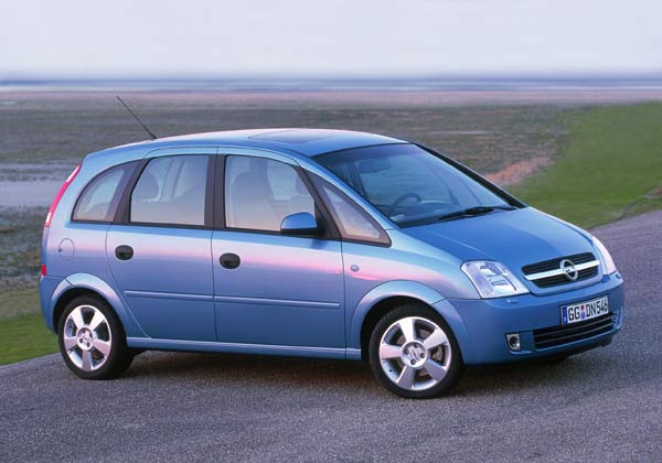 Neu ab Januar 2003: Der neue Opel-Minivan Meriva