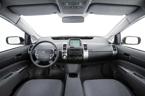 Futuristisch: Blick in den Innenraum des neuen Toyota Prius