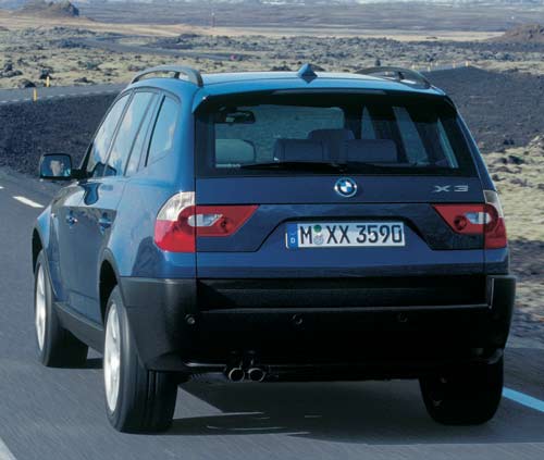 Der X3 kommt erst Anfang 2004 zu den BMW-Hndlern