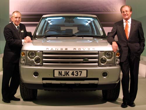 »red dot design award« 2003: Range Rover