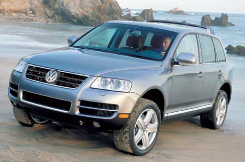 »red dot design award« 2003: VW Touareg