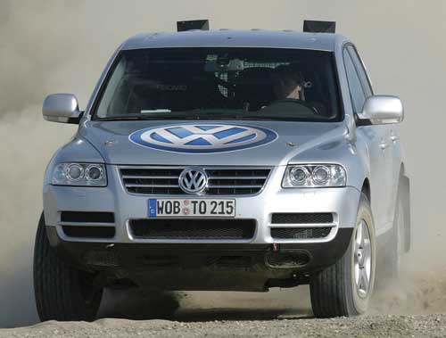 VW testet den Touareg derzeit in der Wste auf Herz, Nieren und »