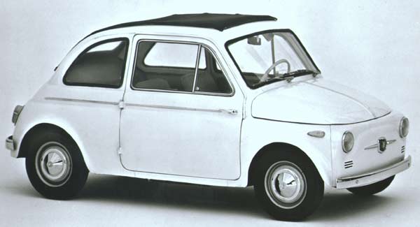 Rckblick auf einen sehr bekannten Fiat: 500 von 1957