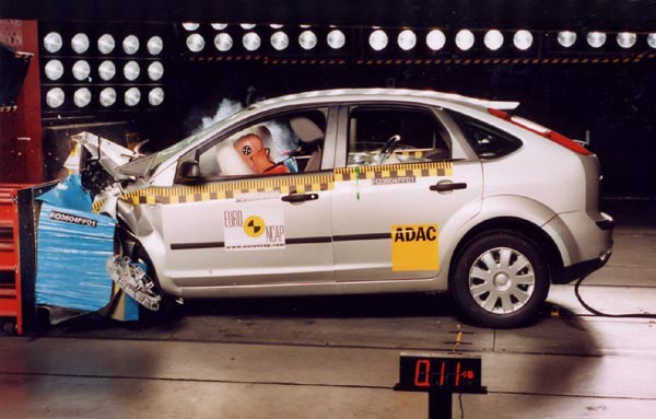 Ford Focus: Ebenfalls berzeugend, im Fugngerschutz etwas schlechter als der C4