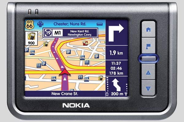 Mit dem Typ 330 steigt Nokia in den Markt mobiler Navigationsgerte ein – ganz ohne Telefon