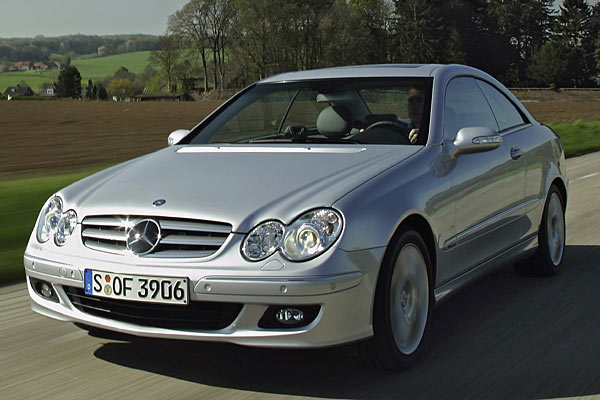 ... den Mercedes CLK, dessen neue Generation fr 2008 erwartet wird