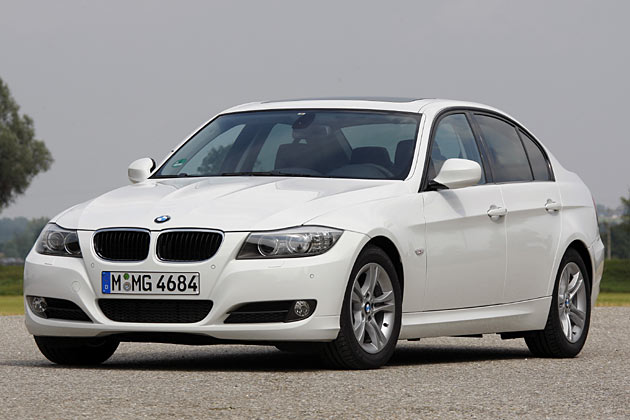 Der 3er-BMW ist das aktuell sparsamste Mittelklasse-Auto. Die 4,1-Liter-Version wird voraussichtlich nicht teurer als das regulre Modell (177 PS, 4,8 Liter)