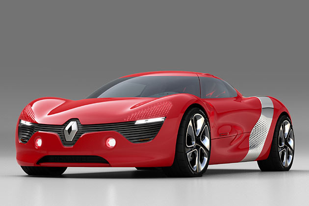 Mit dem Concept Car DeZir (gesprochen wie dsir, dt. Begierde) gibt Renault einen Ausblick auf die knftige Formensprache unter dem neuen Designchef Laurens van den Acker