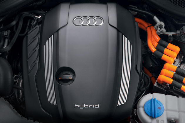Ein Hybridmodell mit TFSI-Vierzylinder und Elektromotor ist angekndigt, der Einfhrungstermin aber noch offen. Einen Diesel-Hybrid oder EU6-Modelle hat Audi nicht in petto