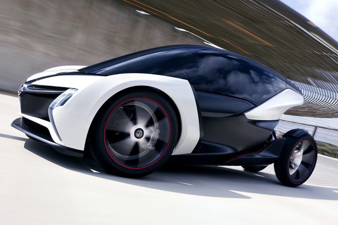Opel zeigt auf der IAA eine Studie eines kleinen, unkonventionellen Elektro-Autos