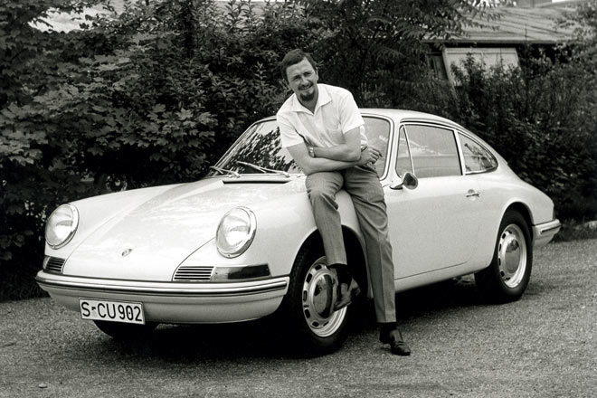 Ferdinand Alexander Porsche und sein »Baby« 1963: Der Porsche 901, spter als 911 vermarktet, ist seine wichtigste und beste Schpfung