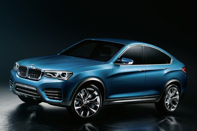 Gestatten, BMW Cooncept X4. Mit einer seriennahen Studie stimmt BMW auf sein inzwischen fnftes X-Modell ein