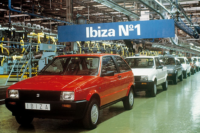 Der erste Ibiza lief 1984 vom Band, damals noch in Barcelona