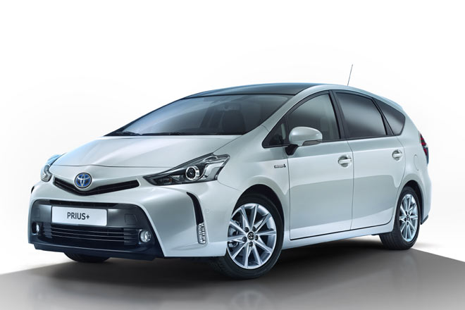 Toyota berarbeitet den Prius+. Der Hybrid-Van wird an die aktuelle Formensprache der Marke angepasst, also nochmals aufflliger »