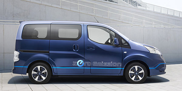 Nissan: Elektro-Van jetzt auch als Siebensitzer