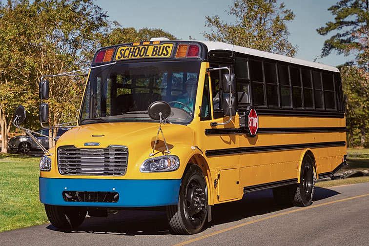 E-Schulbus Jouley von Thomas Built Buses für die USA (Daimler Truck)