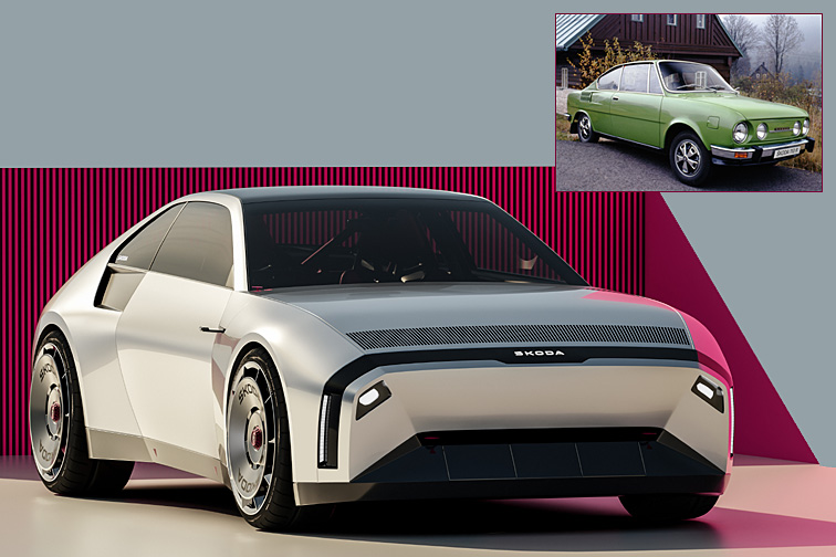 Neuzeitliche Interpretation des Skoda 110 R Coup