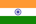 Länderflagge Indien