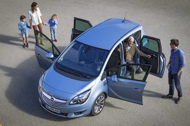 Der aktuelle Meriva mit seinem »Flexdoor«-Konzept (Basis Astra und Zafira) soll Familien ansprechen, ist aber nur mig erfolgreich