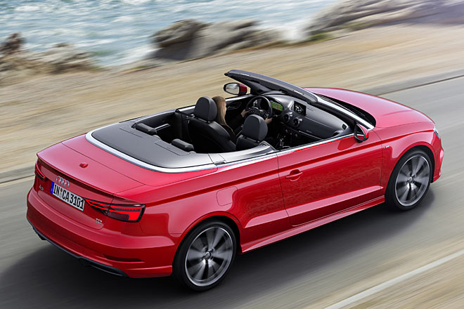 Die Neuerungen gelten auch fr das A3 Cabriolet und die »