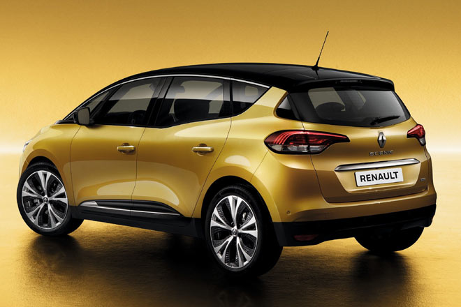 Der kleinere Scnic wirkt noch etwas pfiffiger – und ist viel besser in Szene gesetzt. Groe 20-Zoll-Rder mit schmalen 195er-Reifen sind bei beiden Standard