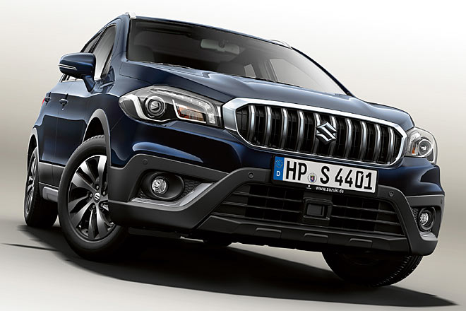 Der SX4 S-Cross bekommt ein Facelift mit wesentlich schnerer Frontpartie