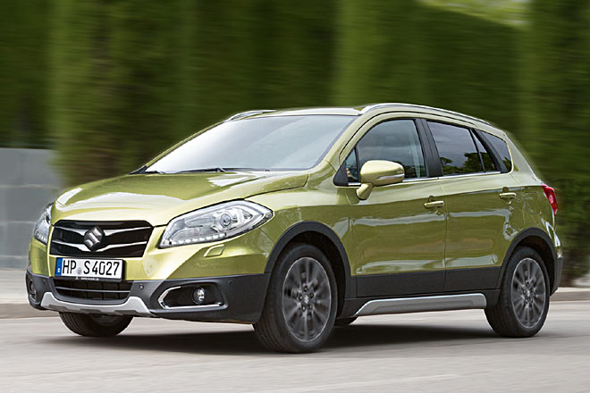 Zum Vergleich der SX4 S-Cross in der noch aktuellen Version