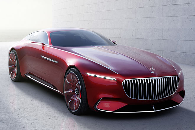 Wer Visionen hat, soll zum Arzt gehen? Nein, sondern sie auf fette 24-Zoll-Rder stellen, wie Daimler die Vision Mercedes-Maybach 6