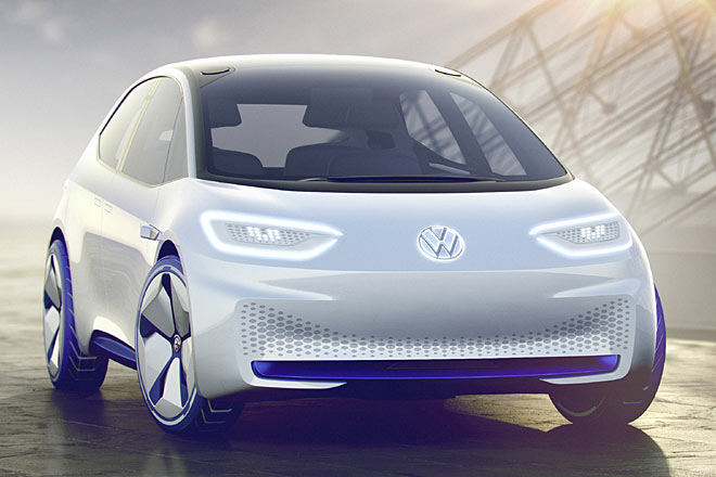 Das Auto gibt sich clean, ist voll elektrisch und umfangreich vernetzt. Das neue Antriebskonzept mit Heckmotor ermglicht neue Wege im Design