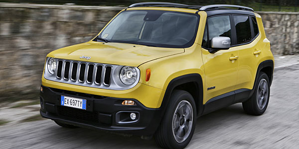 Jeep Renegade mit neuer Motor-/Getriebe-Kombination