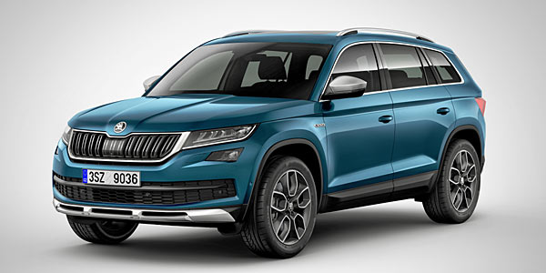 koda Kodiaq kommt als Scout-Variante