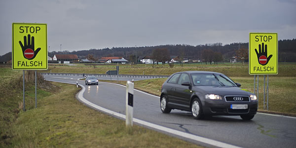 Geisterfahrer: Die meisten sind am Wochenende unterwegs