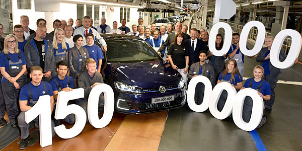 VW: 150.000.000 Fahrzeuge in 72 Jahren