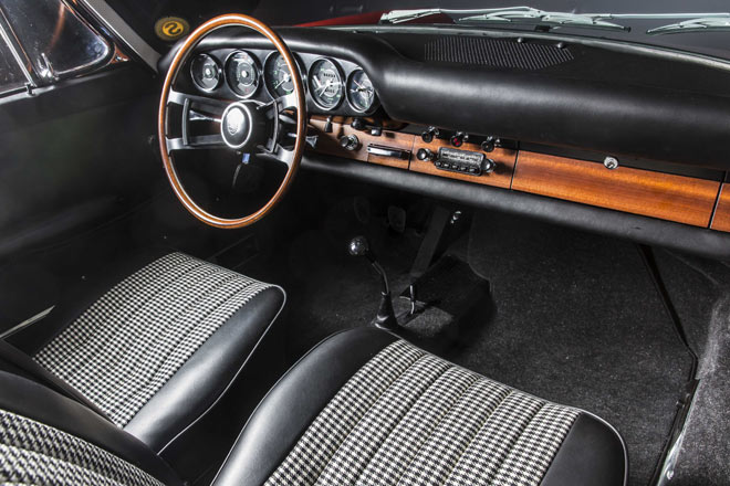 Blick ins Interieur des Klassikers