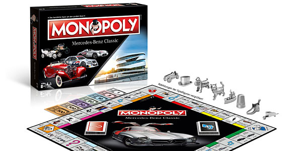 Monopoly-Spiel als Mercedes-Edition