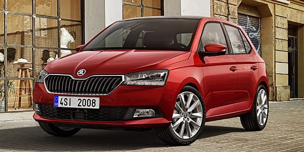 Facelift koda Fabia: Das neue Gesicht