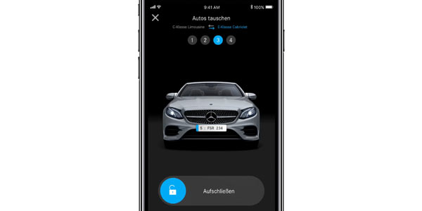 Mercedes me Flexperience: Stern on demand