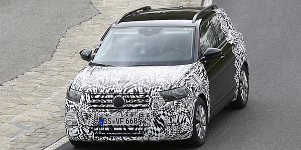 Erlknig VW T-Cross: Neue Bilder