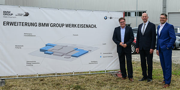 BMW erweitert Werk Eisenach