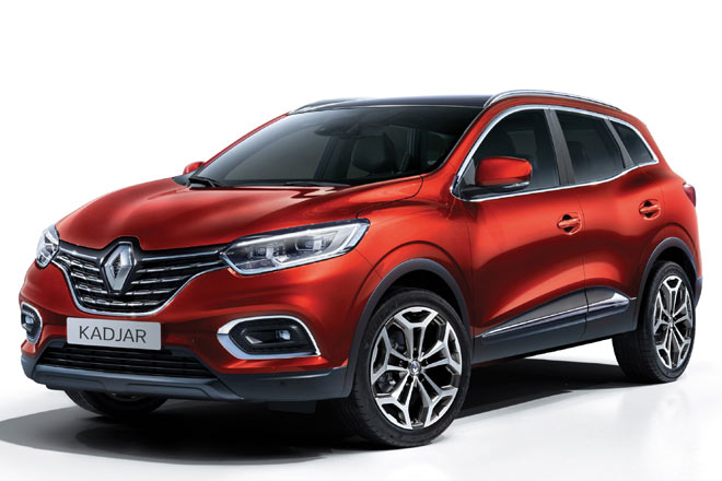 Auch rot, aber die neue Variante des Kadjar. Im Januar 2019 geht es los, die Motoren leisten zwischen 115 und 160 PS