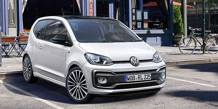 VW Up jetzt mit R-Line-Design