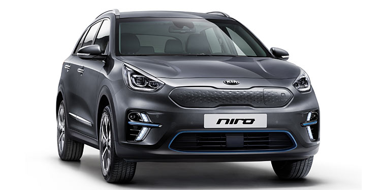 Kia Niro Elektro mit bis zu 485 Kilometer Reichweite